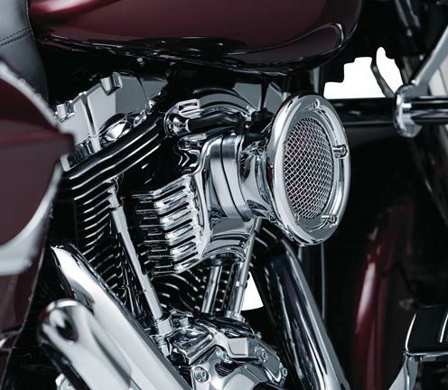 クリアキン ベロシラプター・エアクリーナーキット クローム　電子制御スロットル車用-02