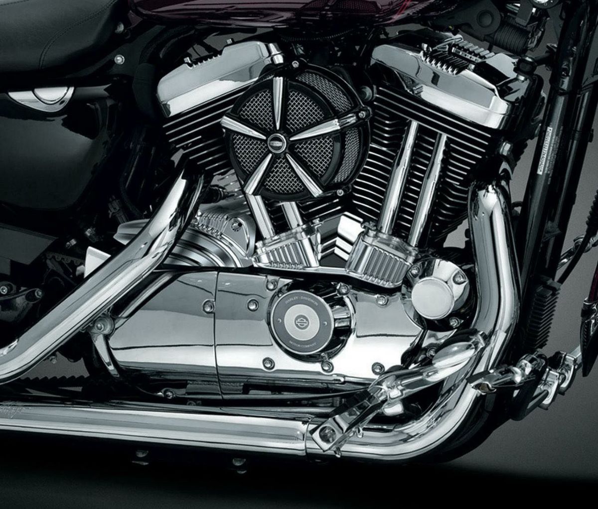 クリアキン HI-FIVE マッハ2・エアクリーナー ブラック&クローム-02