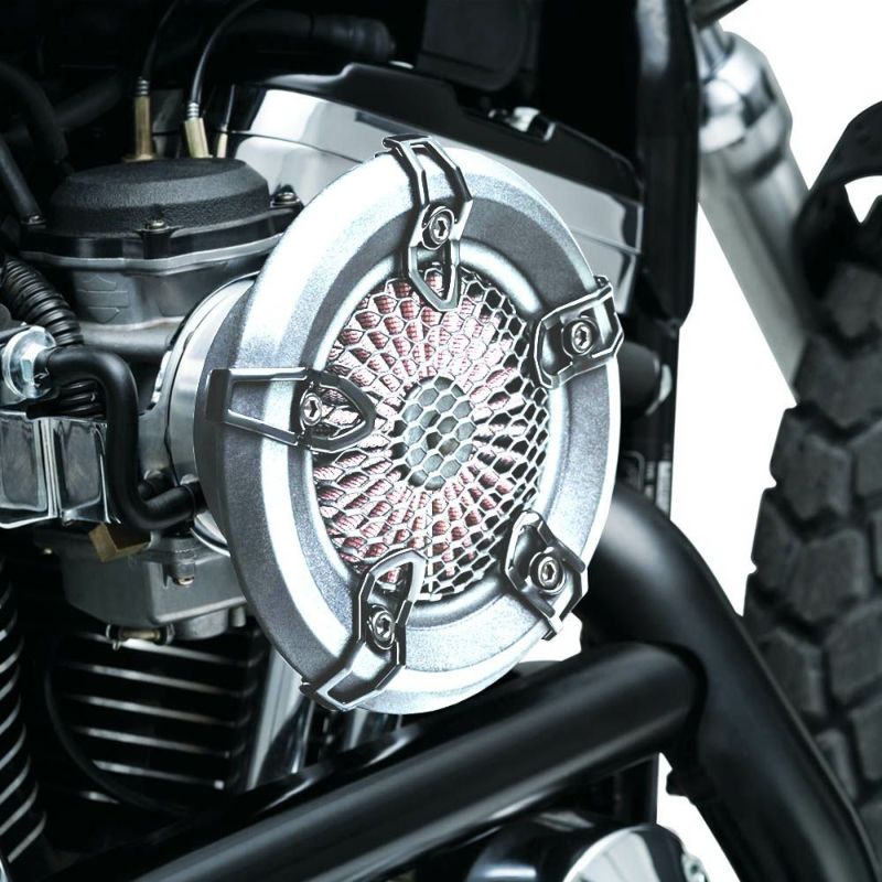 クリアキン　Crusher Revolt エアクリーナー　クローム-02