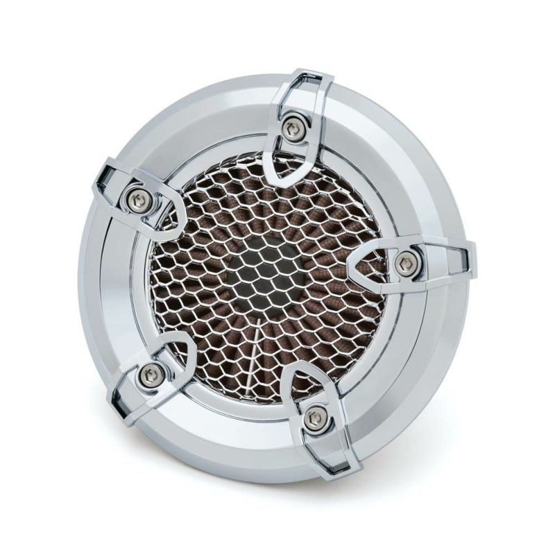 クリアキン　Crusher Revolt エアクリーナー　クローム　ケーブルスロットル車用-01