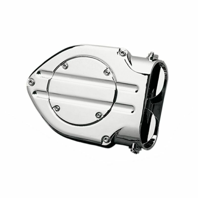 クリアキン Blood Groove ハイパーチャージャー ツインカム用　クローム　ケーブルスロットル車用-01