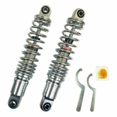 Drag Specialties 車高調節サスペンション スタンダード クローム　12.5チ