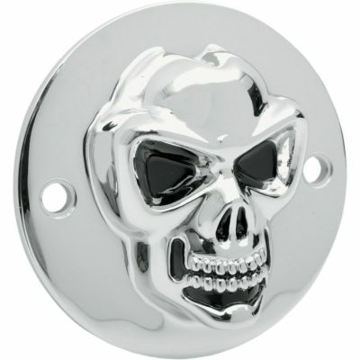 Drag Specialties　3-D SKULL・ポイントカバー　 【スポーツスター/EVO】