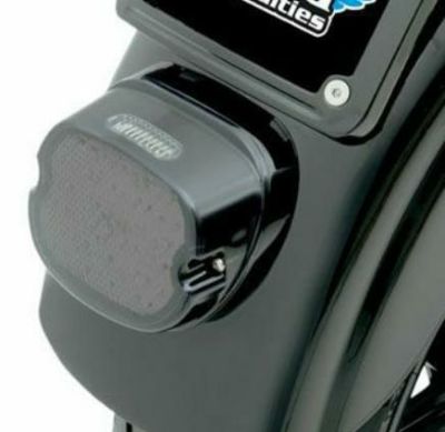 Drag Specialties　ロープロファイル・LEDテールライト　スモーク 下ナンバー用