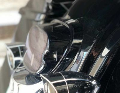 Drag Specialties　ロープロファイル・LEDテールライト　スモーク ナンバー灯無し