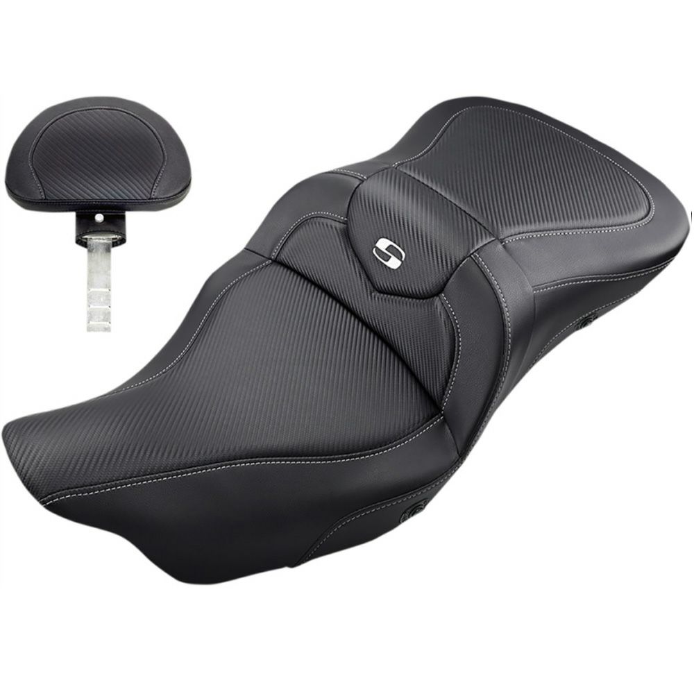 サドルマン ロードソファー ヒーテッドシート ライダーバックレスト付