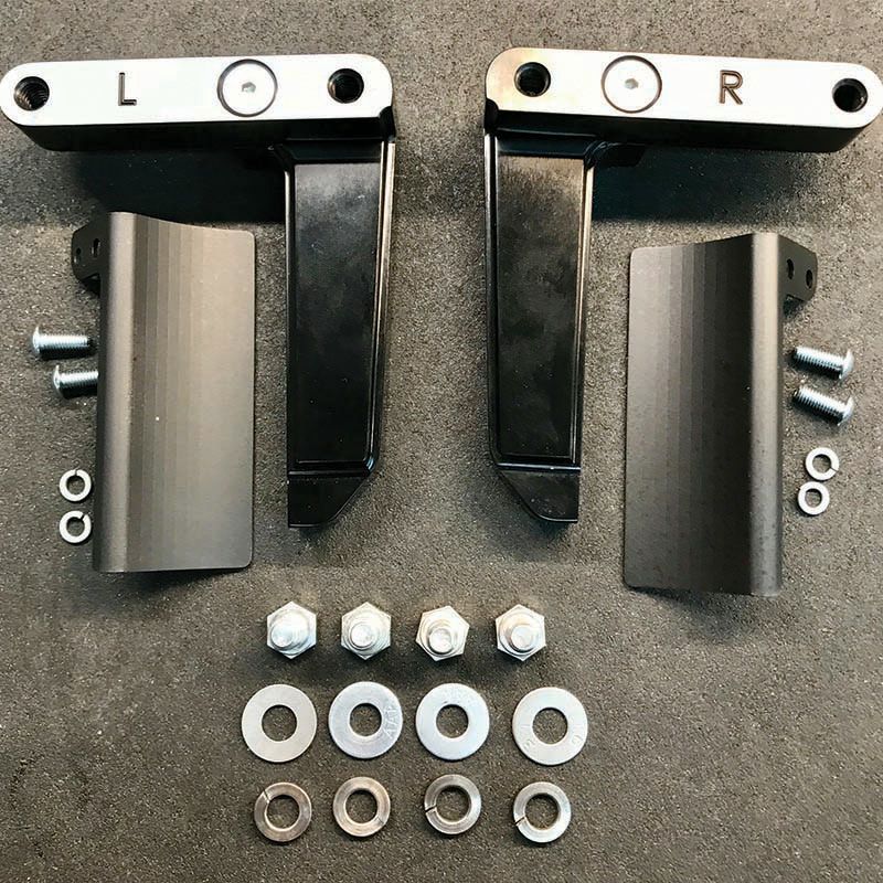 Paul Yaffe TALONフロントフェンダー スポーツグライド用 シルバーブラケット-03