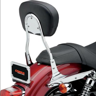 COBRA ラウンド シーシーバー　ショート高　14インチ クローム 【スポーツスター】