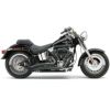 COBRA SpeedSter エキゾースト ショートスウィプト ブラック　2007～2011 FXST、FLST-02