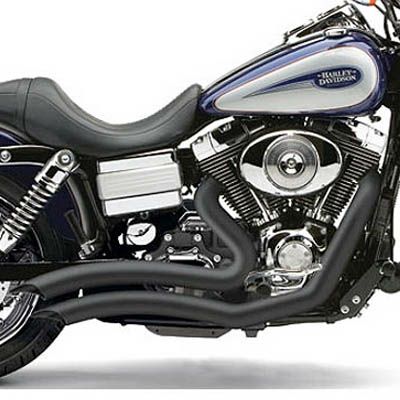 ハーレー、ダイナ用コブラ(COBRA)マフラー｜ハーレーカスタム