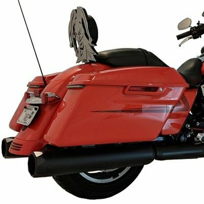 TABパフォーマンス BAM 4.5インチ スリップオンマフラー ストレートカット ブラック