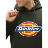 Dickies サンアントニオ フーディー オリーブグリーン S-07