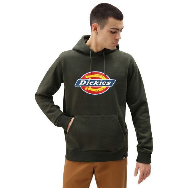 Dickies サンアントニオ フーディー オリーブグリーン 2XL-05