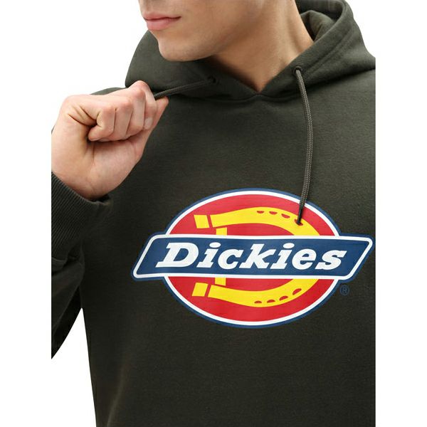Dickies サンアントニオ フーディー オリーブグリーン 2XL-07