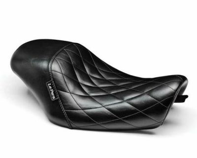 Le Pera ベアボーンズ　ソロシート ダイアモンドスティッチ スポーツスター 4.5ガロンタンク用