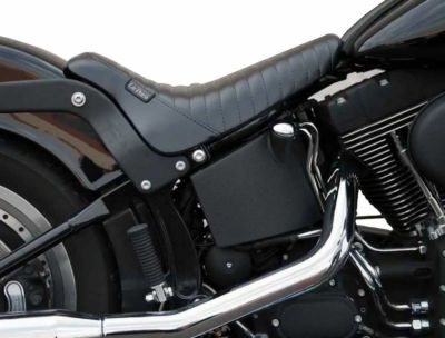 Le Pera BARE BONES　プリーツ・ソロシート　ソフテイル用