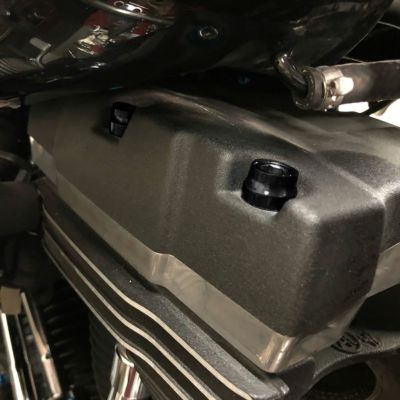 BMC カラー・ロッカーボックス&トランスミッションサイドプレート ボルトキット グロスブラック