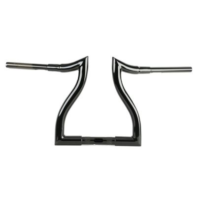 LA Choppers 1.5インチ径 ハマーヘッドハンドルバー グロスブラック 12インチ