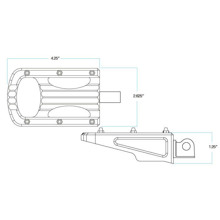 BILTWELL パニッシャーXL フットペグ ポリッシュ-03