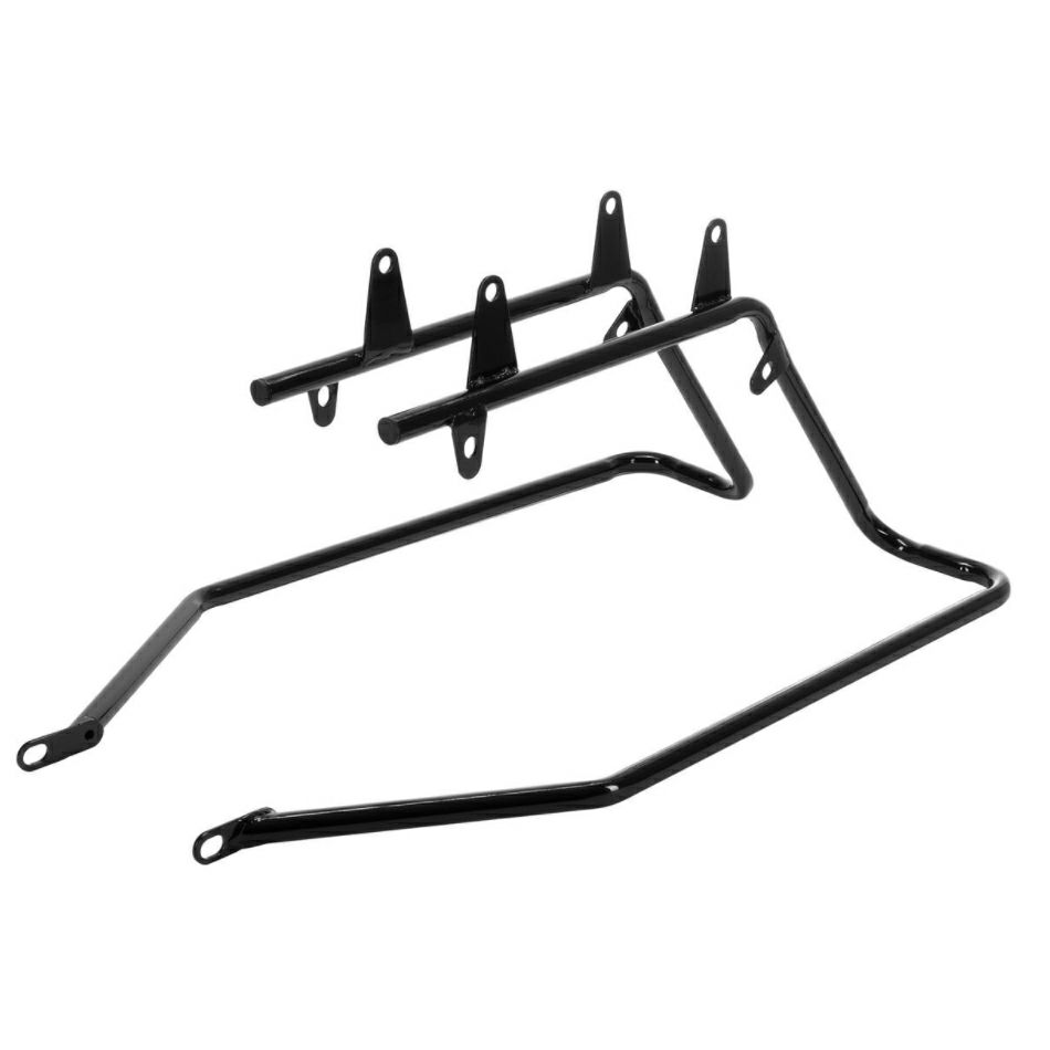 HOG WORKZ ストレッチサドルバッグコンバージョンキット ブラックブラケット/ビビッドブラック-04