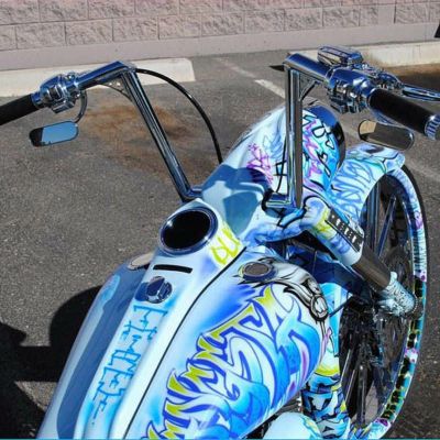 Dirty Bird Concepts Down & Dirty ハンドルバー　クローム　2008～2022 FLHR