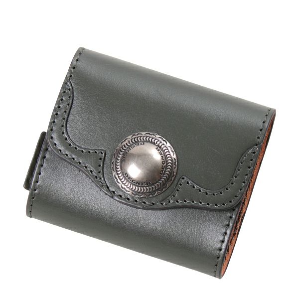 【DEGNER/デグナー】レザーETCケース ダークグリーン-01