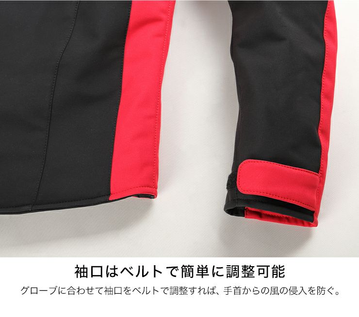 デグナー ソフトシェル・フード付ジャケット カモ/ブラック XLサイズ-11