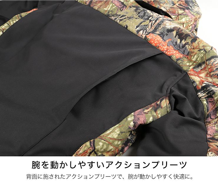 デグナー ソフトシェル・フード付ジャケット レッド/ブラック Lサイズ-07