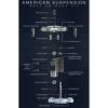 American Suspension 26インチホイール用 ボルトオン・レイクネック/トリプルツリーキット-10