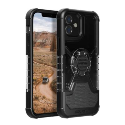 ROKFORM iPhone12 mini クリスタル バイク用スマホホルダー クリア