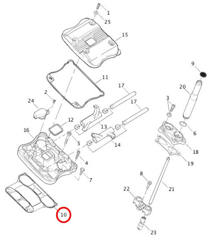 James Gaskets ロッカーボックス用ガスケット-02