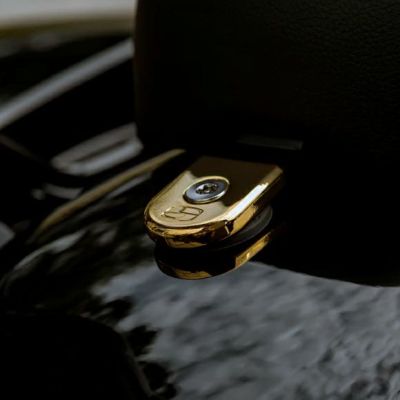 Saddlemen ハーレー用セキュリティー・シートスクリュー ゴールド