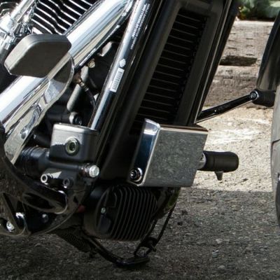 寺田モータース （ミツバETC車載機器用） ロックケースセット クローム オフセットボルトタイプ クローム