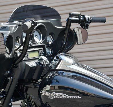 【SALE】LA Choppers ツインピークス・ツーリング ハンドルバー グロスブラック　12インチ