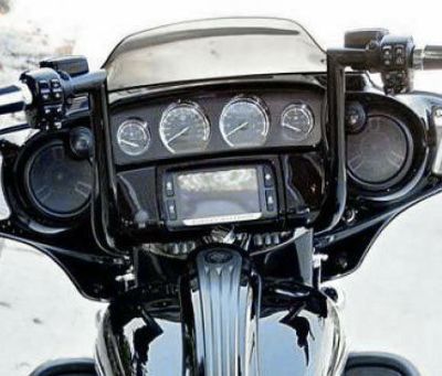【SALE】LA Choppers ツインピークス・ツーリング ハンドルバー グロスブラック　14インチ