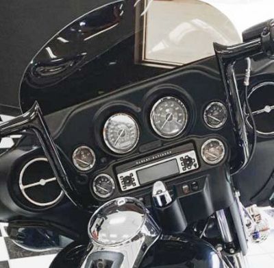FAT BAGGER 1.25インチ EZインストール ポインテッドトップ ハンドルバー　12インチ