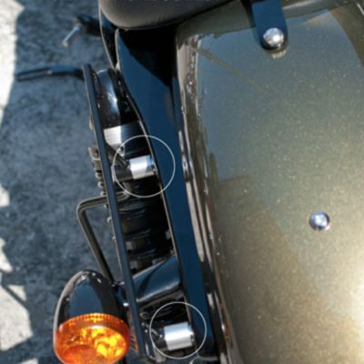寺田モータース サドルバッグサポート用カラー/ボルトセット　スポーツスター