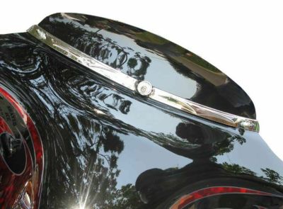 純正】 ウインドスプリッター・ウインドシールド 114mm高ダーク