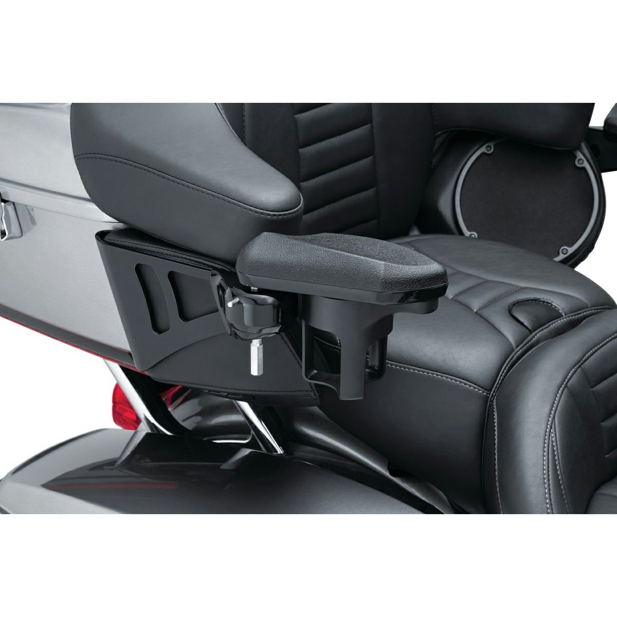 Kuryakyn パッセンジャーアームレスト グロスブラック-03