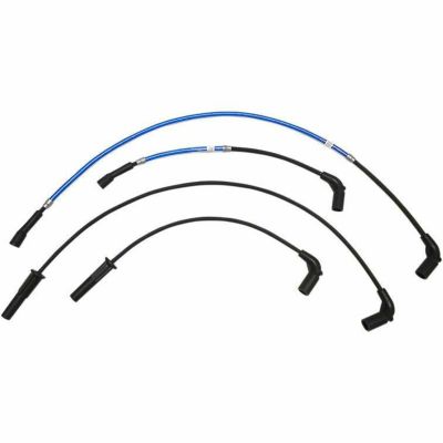 Magnum（マグナム） Braided スパークプラグワイヤー M8 ツーリング、トライク　キャンディーアップルブルー