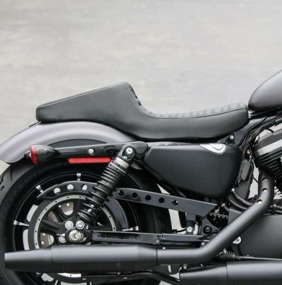 SaddleMen ステップアップシート　タックロール　スポーツスター 3.3ガロンタンク用