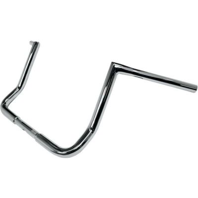 【SALE】LA-CHOPPERS ツインピークス エイプハンドル+ステン・ケーブルキット　クローム　12インチ