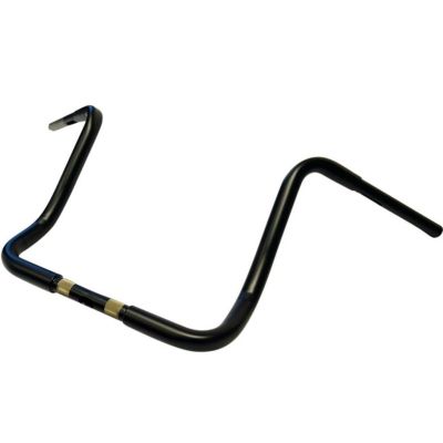 【SALE】LA Choppers ツーリング・エイプハンドルバー 1.25インチ フラットブラック　14インチ