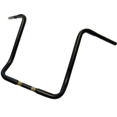 【SALE】LA Choppers ツーリング・エイプハンドルバー 1.25インチ フラットブラック　18インチ