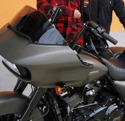 【SALE】LA Choppers ツインピークス・ハンドルバー　FLTR　グロスブラック　16インチ