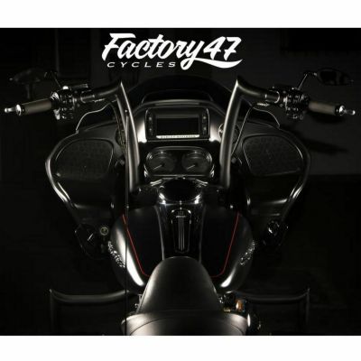 Factory47 シグネチャー ハンドルバー FLTR/FLHR マットブラック 14インチ