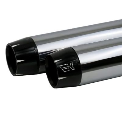 Khrome Werks 3.5インチ・スリップオンマフラー クローム/ブラックエンド