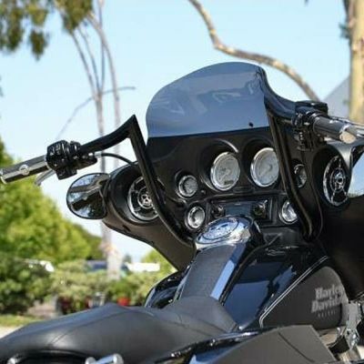 LA Choppers BAGGER プライム エイプハンドルバー　グロスブラック　13インチ