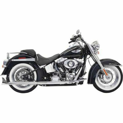 BASSANI True Duals フィッシュテールマフラー 30インチ