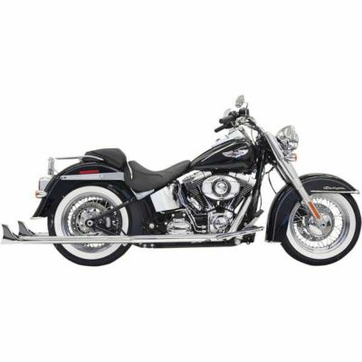 BASSANI True Duals フィッシュテールマフラー 36インチ